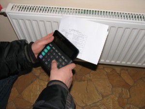 Recalculation of heating services